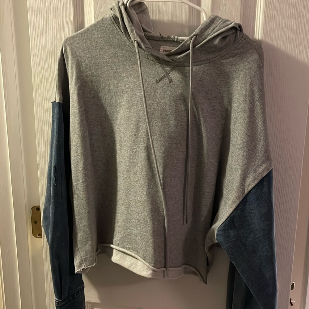 Dance & Marvel mixed media sweatshirt- Size Small